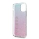 Etui Guess do iPhone 11 Glitter Gradient Pink Blue