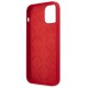 Etui Guess do iPhone 12/12 Pro Hardcase Peony Red