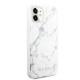 Etui Guess do iPhone 11 Marble White