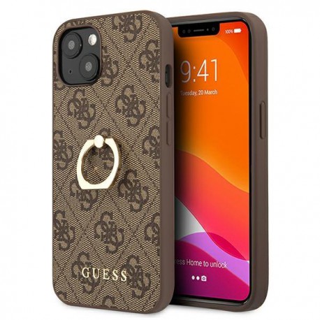 Etui Guess do iPhone 13 Mini 4g Brown