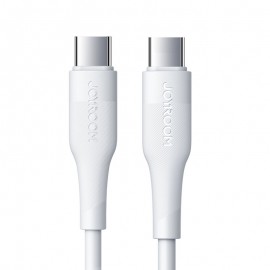 Kabel USB Typ C - USB Typ C Joyroom 60W 3A S-02530M3 0,25m White