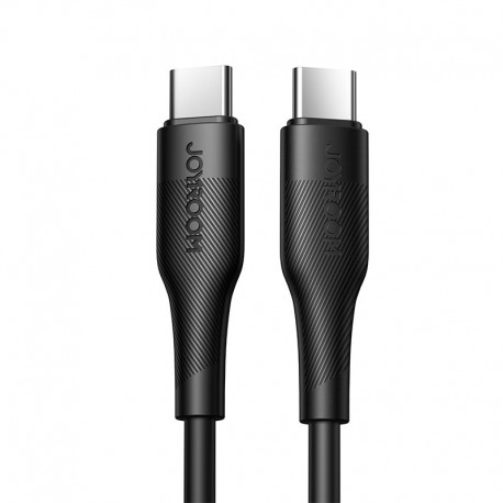 Kabel USB Typ C - USB Typ C Joyroom 60W 3A S-02530M3 0,25m Black