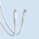 Kabel USB Typ C - USB Typ C Dudao 6A 100W PD (TGL3C) White