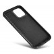 Etui iCarer do iPhone 12/12 Pro Leather Oil Wax Black