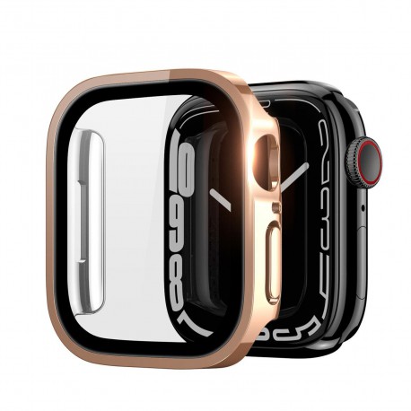 Etui do Apple Watch 4/5/6/SE 44mm DuxDucis Hamo Rose Gold