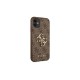 Etui Guess do iPhone 11 Hardcase 4G Big Metal Logo Brown