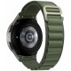 Pasek do Samsung Galaxy Watch 4/5/5 PRO 40/42/44/45/46mm Tech-Protect Nylon Pro MIlitary Green