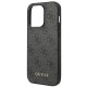Etui Guess do iPhone 14 Pro Max Hardcase 4G Metal Gold Logo Grey