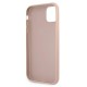 Etui Guess do iPhone 11 Hardcase 4G Big Metal Logo Pink