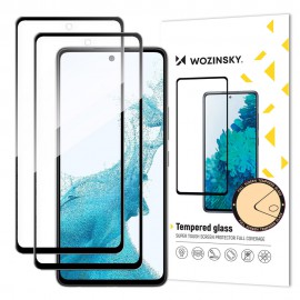 2x Szkło Hartowane do Samsung Galaxy A53 5G Full Glue Case Friendly Wozinsky Black