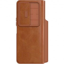 Etui Nillkin do Samsung Galaxy Z Fold4 5G Qin Leather Pro Case Brown