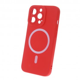 Etui Silicon Magsafe do iPhone 14 Red