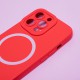 Etui Silicon Magsafe do iPhone 14 Red