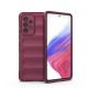 Etui Magic Shield do Samsung Galaxy A54 5G Burgundy