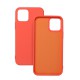Etui Forcell Silicone Soft do iPhone 13 Pro Peach
