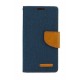 Etui Canvas Book do Samsung Galaxy A13 4G Blue/Brown