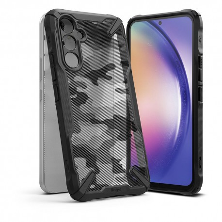 Etui Rearth Ringke do Samsung Galaxy A54 5G Fusion-X Camo Moro Black