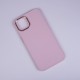 Etui Satin do iPhone 13 Pro Pink