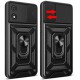 Etui Tech-Protect do Motorola Moto E13 CamShield Pro Ring Black
