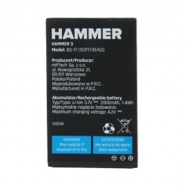 Bateria BS-17 do MyPhone Hammer 3 / Hammer 3+ 2000mAh Oryginalna