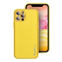 Etui Forcell Leather Case do iPhone 15 Pro Max Yellow