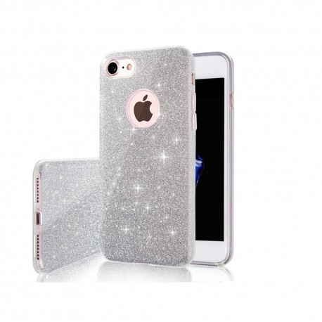 Etui Shining do Samsung Galaxy S21 G991 Silver