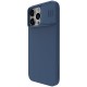 Etui Nillkin do iPhone 15 Pro Max CamShield Silky Silicone Case Dark Blue