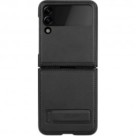 Etui Nillkin do Samsung Galaxy Z Flip4 Qin Vegan Leather Case Black