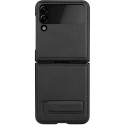 Etui Nillkin do Samsung Galaxy Z Flip4 Qin Vegan Leather Case Black