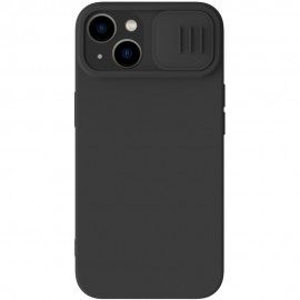 Etui Nillkin do iPhone 15 CamShield Silky Silicone Case Black