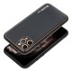 Etui Forcell Leather Case do iPhone 15 Pro Black