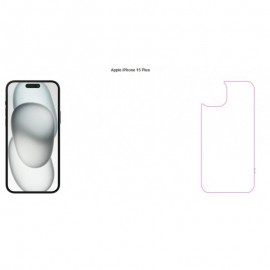 Folia Ochronna ZAGG Ultra Clear+ do iPhone 15 Plus Tył