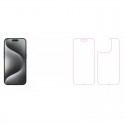 Folia Ochronna ZAGG Ultra Clear+ do iPhone 15 Pro Przód / Tył