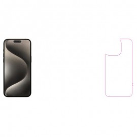 Folia Ochronna ZAGG Ultra Clear+ do iPhone 15 Pro Max Tył