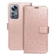 Etui Mezzo Book do Xiaomi 12 Lite Rose Gold