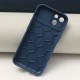 Etui Honeycomb Silicon do Samsung Galaxy A12 / M12 Dark Blue