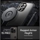 Etui Spigen do iPhone 15 Pro MagSafe Rugged Armor Black