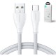 Kabel USB Typ C Joyroom Surpass Series S-UC027A11 3A 2m White