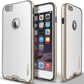 Etui Caseology iPhone 6/6s Bumper Frame White Carbon