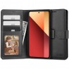 Etui Tech-Protect Book do Xiaomi Redmi Note 13 5G Wallet Black