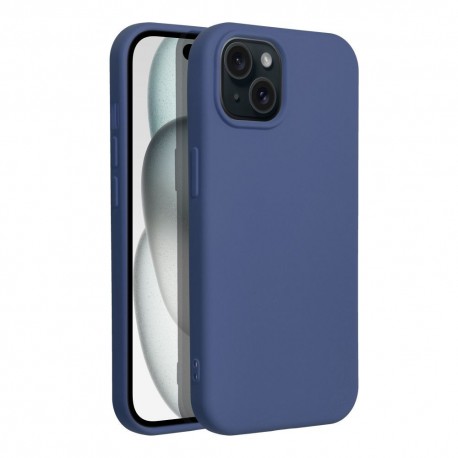 Etui Silicone Soft do iPhone 15 Blue