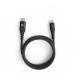 Kabel USB Typ C - Lightning Adam Elements PeAK II C120i Black