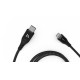 Kabel USB Typ C - Lightning Adam Elements PeAK II C120i Black