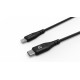 Kabel USB Typ C - Lightning Adam Elements PeAK II C120i Black