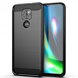 Etui Carbon do Motorola Moto G9 Play / G9 / E7 Plus Black