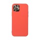 Etui Silicone Soft do iPhone 15 Pro Peach Pink