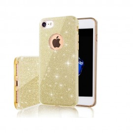 Etui Shining do iPhone 13 Gold