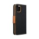 Etui Canvas Book do Xiaomi Redmi Note 11 / 11s Black/Brown