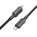 Kabel USB Typ C - USB Typ C Hoco PD 3A 60W X94 1m Black