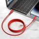 Kabel USB Typ C - Lightning Hoco PD 3A 20W X59 1m Red